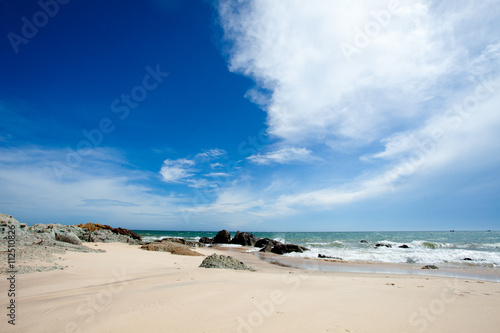 Tropical ocean and beach