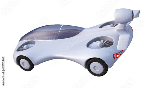 Flying vehicle of the future 3d concept, Air car,  Future flying car 3d concept, Electric transport, Electric car 3d render, Electric  car transport, Aero car concept