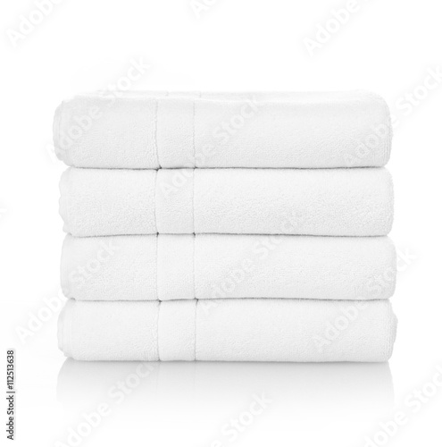 Canvas Print White towels