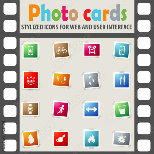 monitoring apps icon set