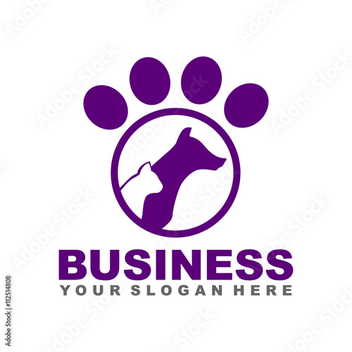 Vet - Pet Care Vector Logo