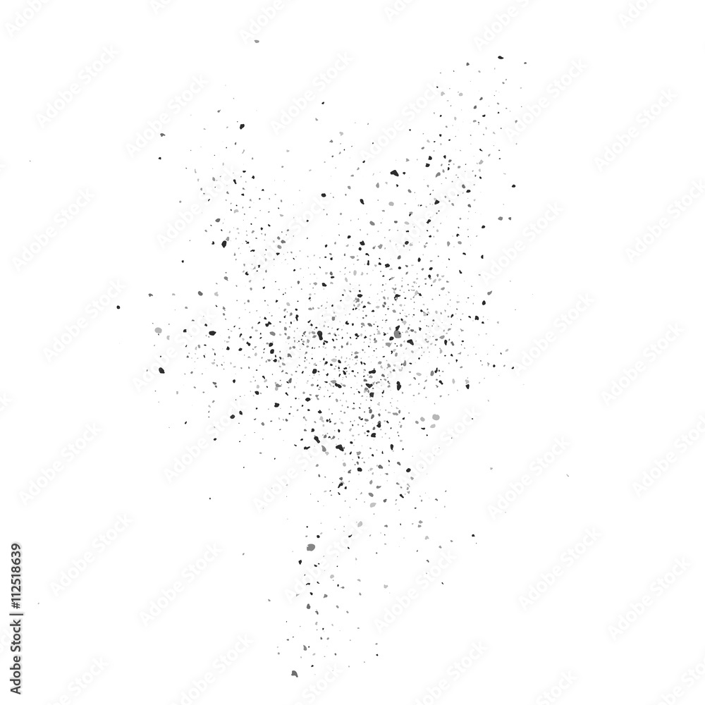 Grunge texture background. Grunge particles on white isolated