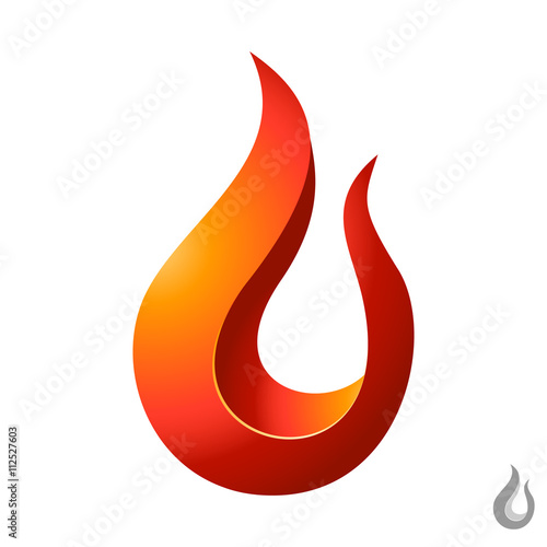 Feuer / Flamme - Logo, Icon