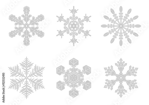 雪の結晶 イラスト Stock ベクター Adobe Stock