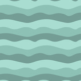 Vector illustration of sea waves