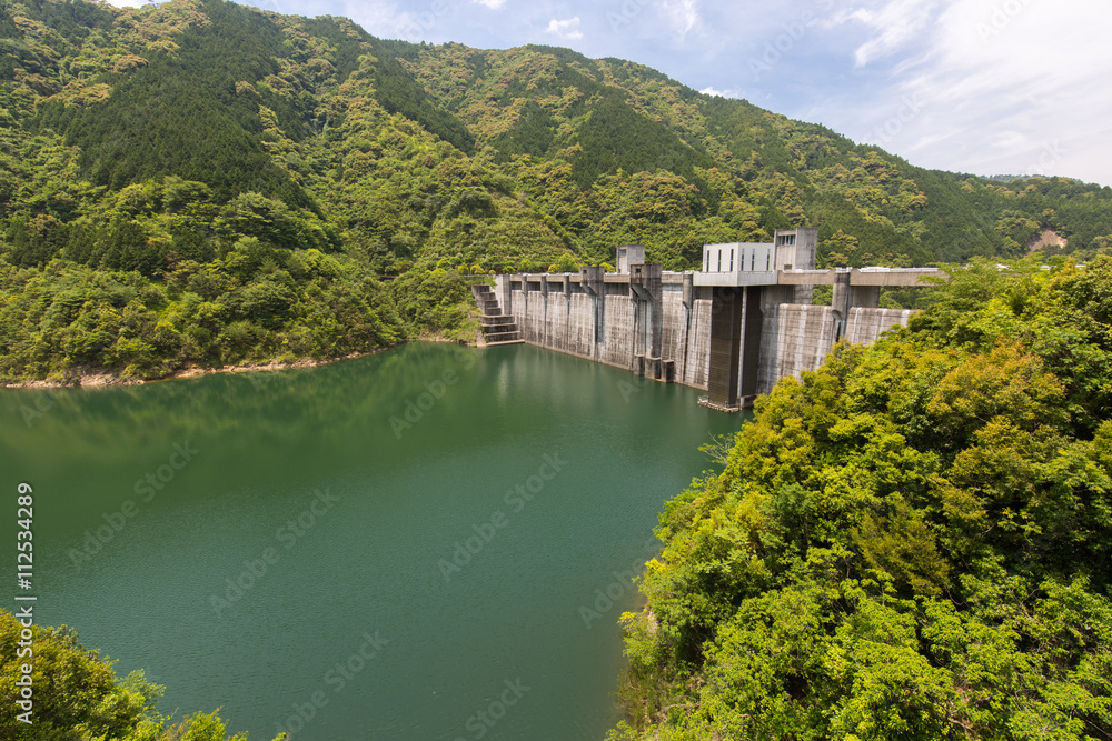 Fototapeta premium 高知県宿毛市 中筋川ダム
