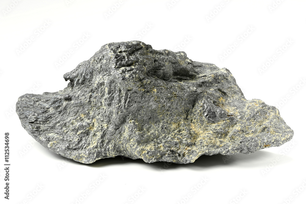 graphite from Bavarian Forest/ Germany isolated on white background graphite from Bavarian Forest/ Germany isolated on white background