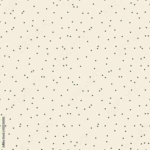 Seamless polka dot vector pattern