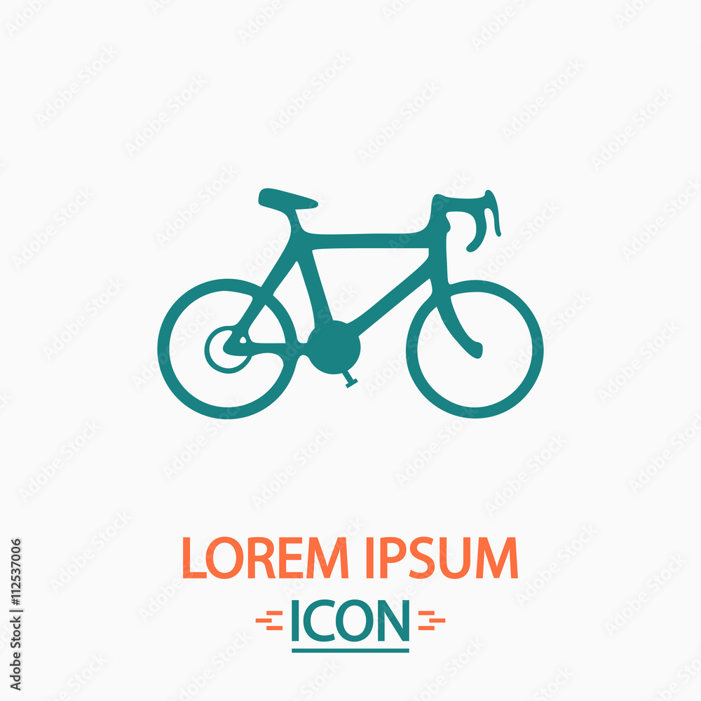 Bicycle icon computer symbol Bicycle icon computer symbol