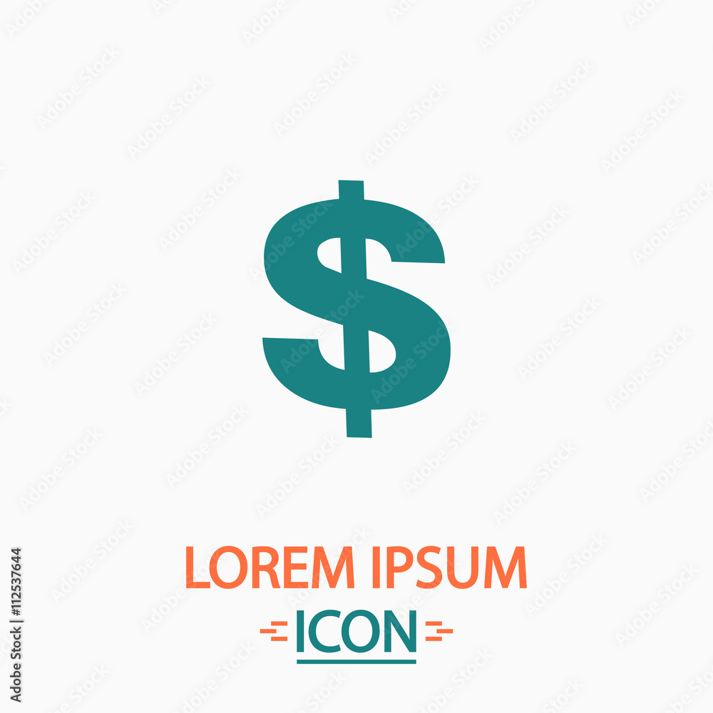 Dollar computer symbol Dollar computer symbol