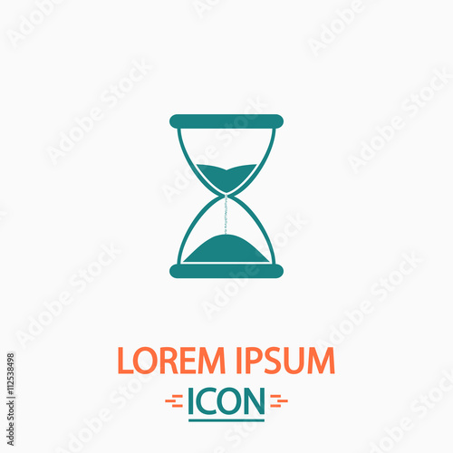 hourglass computer symbol