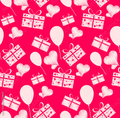 Abstract seamless pattern c...