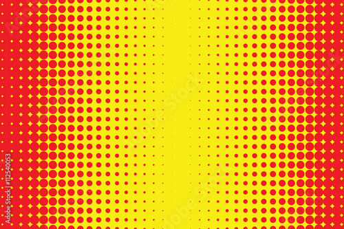 Abstract Creative concept vector comics pop art style blank layout template with clouds beams and isolated dots pattern on background. For Web and Mobile Applications, illustration template design