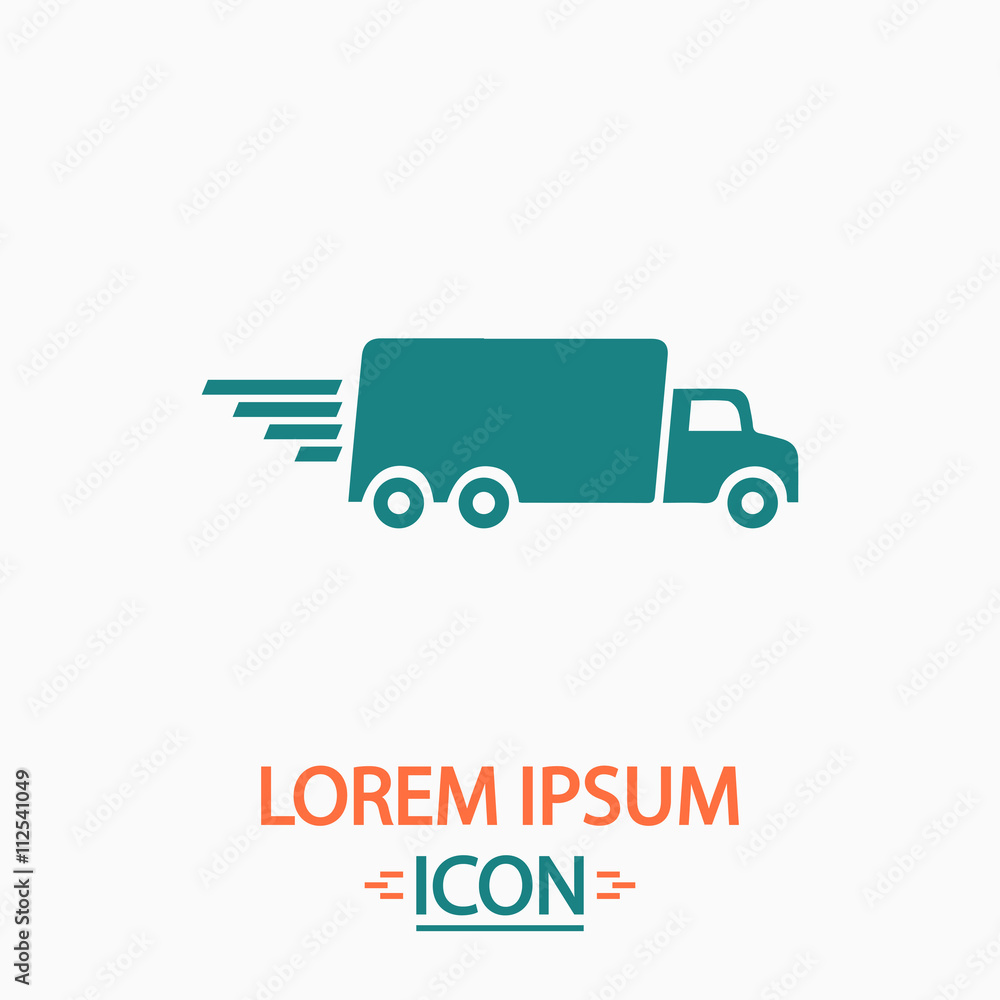 Fast Delivery computer symbol Fast Delivery computer symbol