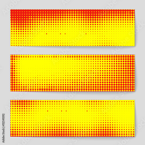 Abstract Creative concept vector comics pop art style blank layout template with clouds beams and isolated dots pattern on background. For Web and Mobile Applications, illustration template design