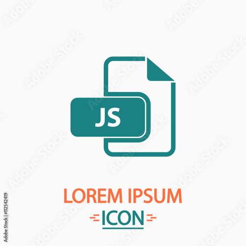 JS computer symbol