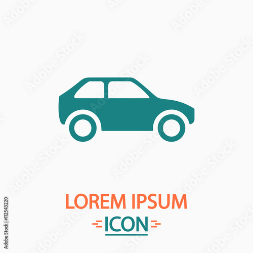 Car computer symbol