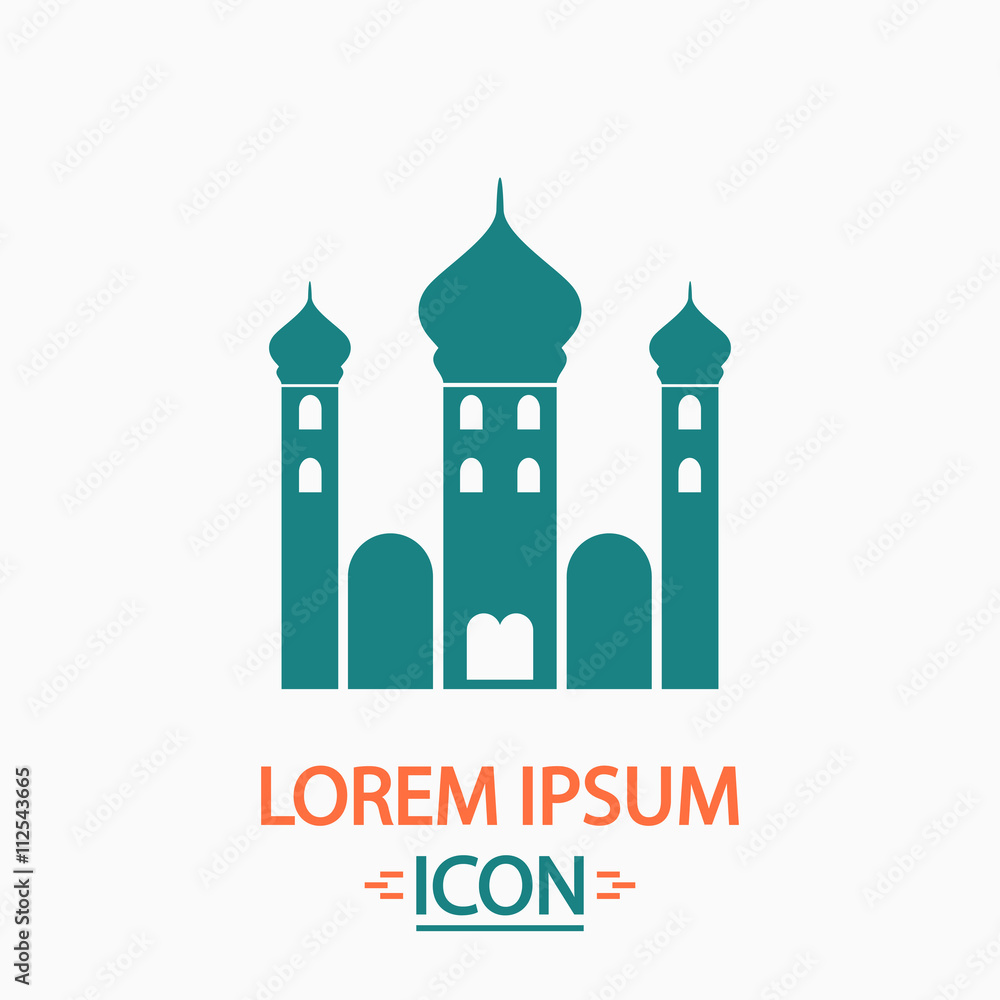Mosque computer symbol