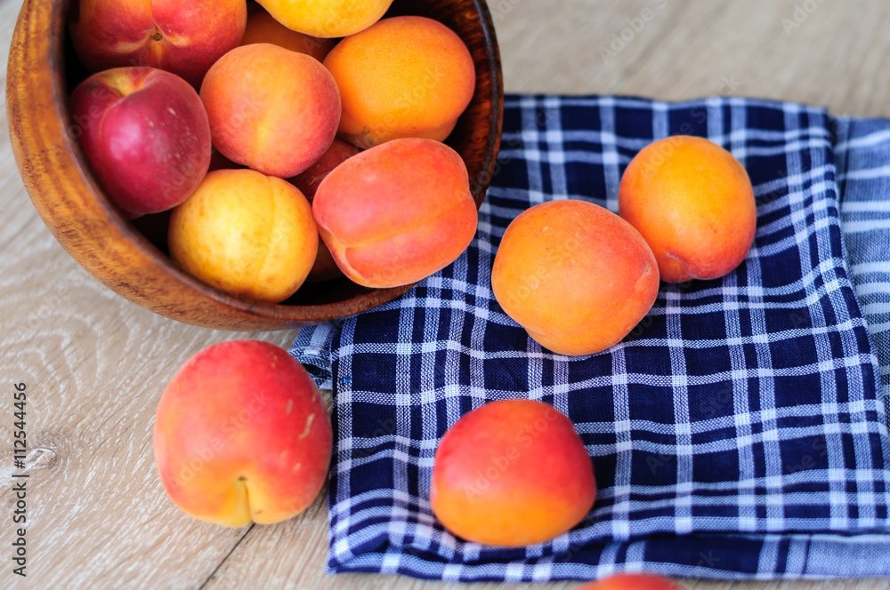 apricots on the table apricots on the table