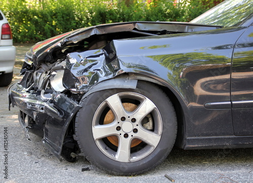 Wallpaper Mural Close up of a crashed car Torontodigital.ca