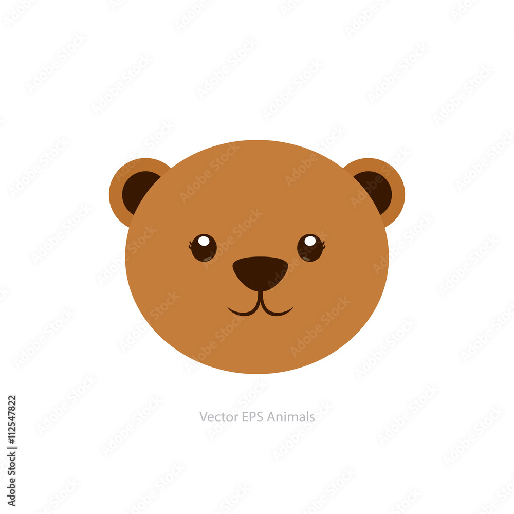 Fototapeta premium Isolated animal