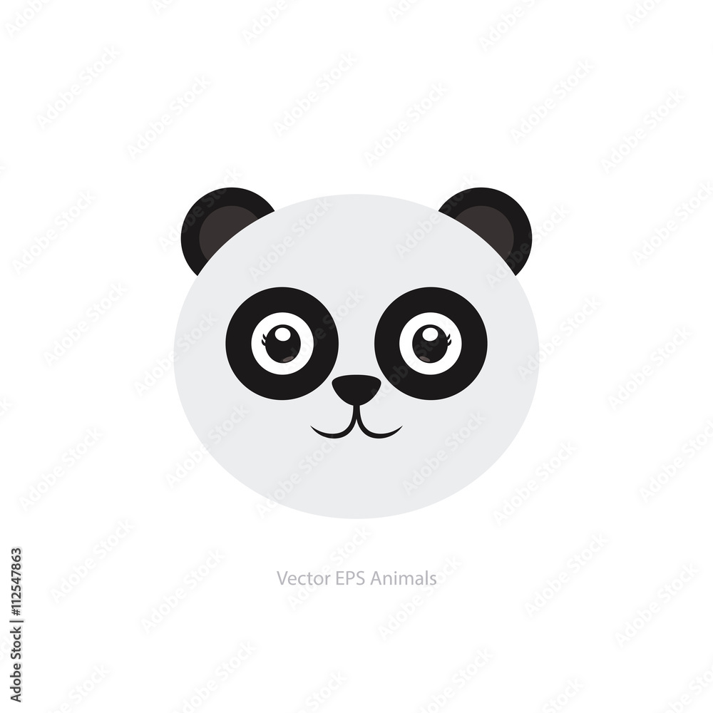 Obraz premium Isolated animal