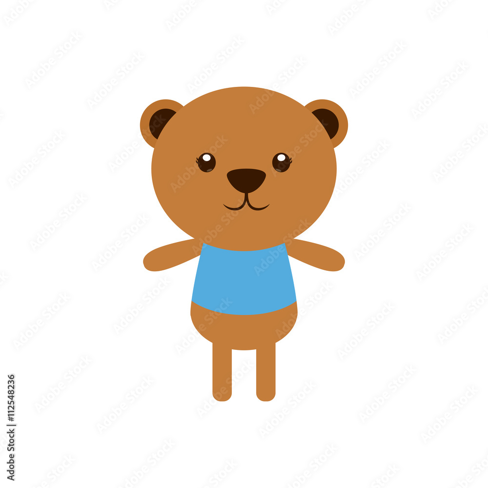 Obraz premium Isolated animal