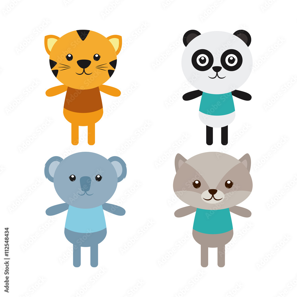 Isolated animal Isolated animal