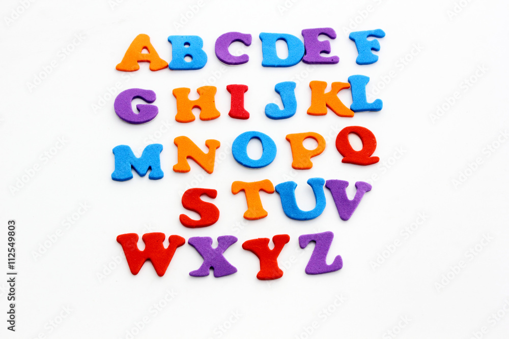 Fototapeta premium alphabet