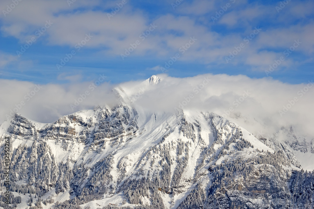 Winter in alps Winter in alps