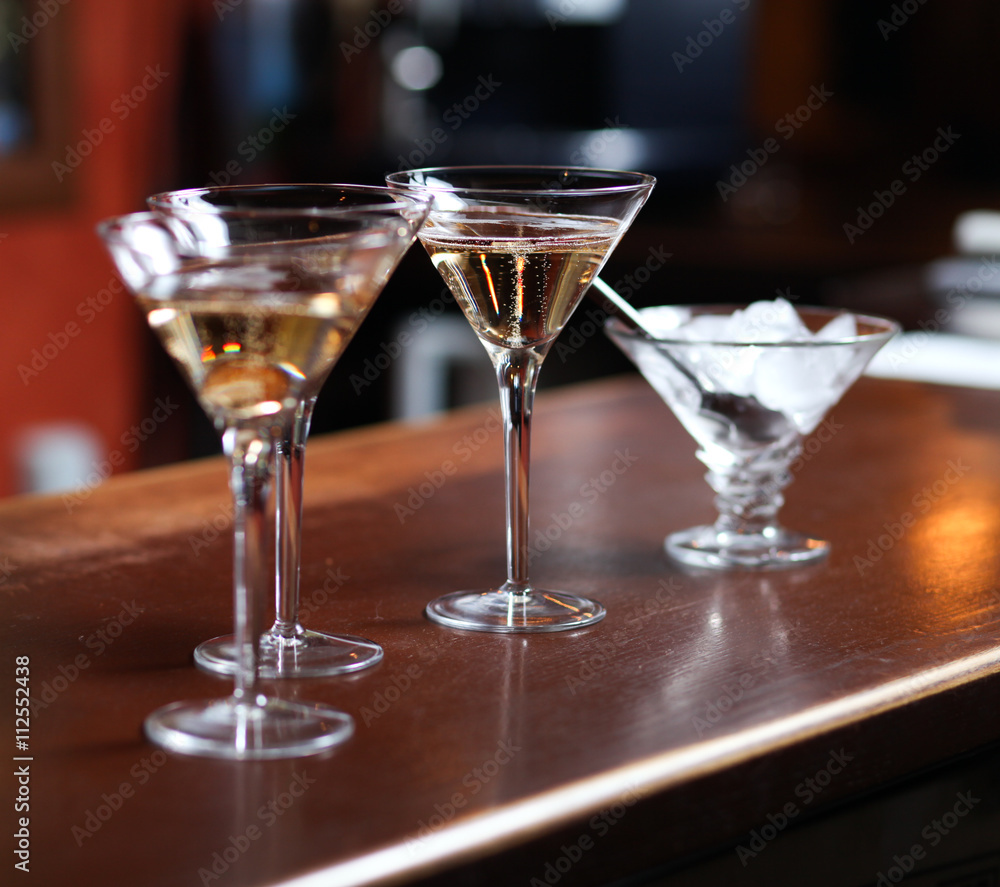 Glasses with champagne Glasses with champagne