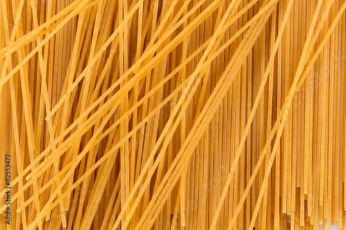 Fototapeta Naklejka Na Ścianę i Meble -  Organic whole wheat spaghetti