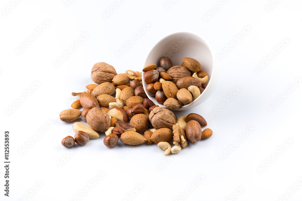 Obraz premium Nuts mix in bowl