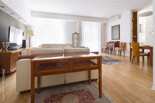 Wallpaper Mural contemporary living room Torontodigital.ca