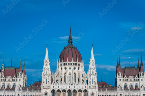 Parliament Budapest  Detail  Dome