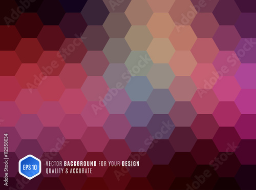 Modern Abstract geometric background with blue triangles for bus