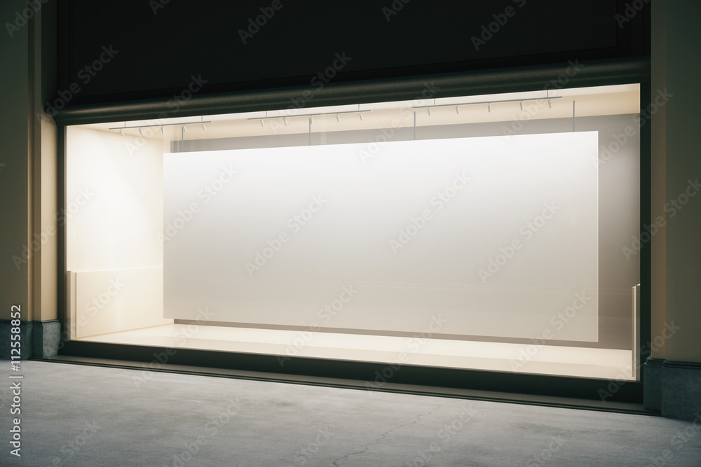 Showcase with banner Showcase with banner