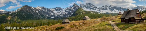 Plakat Hala Gasienicowa in Tatra Mountains - panorama