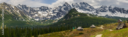 Hala Gasienicowa in Tatra Mountains - panorama © grzegorz_pakula