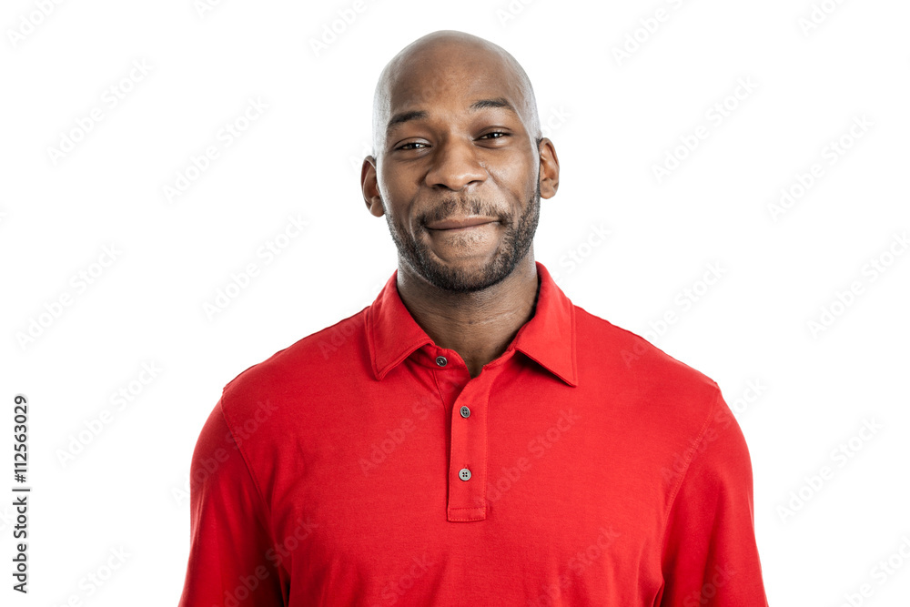 Handsome Black Man Smiling Portrait Handsome Black Man Smiling Portrait