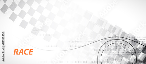 Racing square background, vector illustration abstraction in race car track