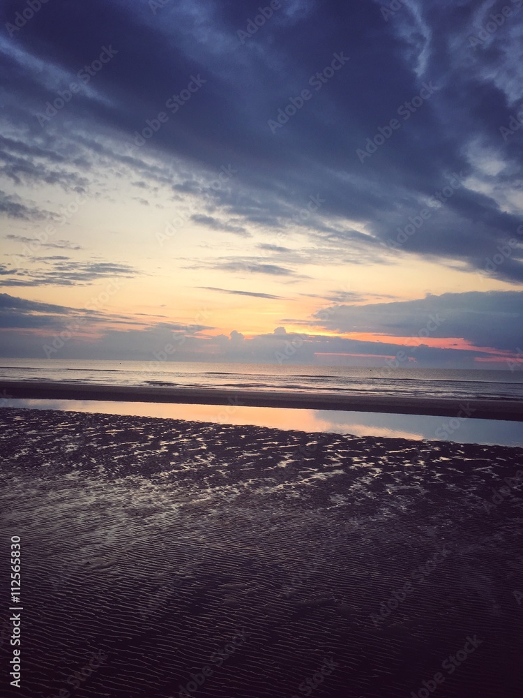 Obraz premium alba sul mare