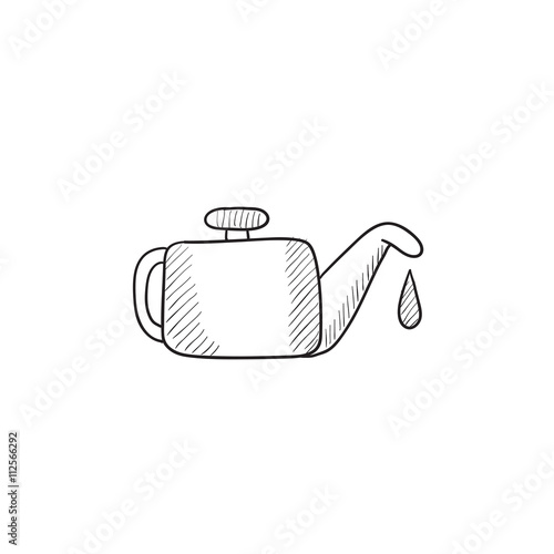 Oiler sketch icon.