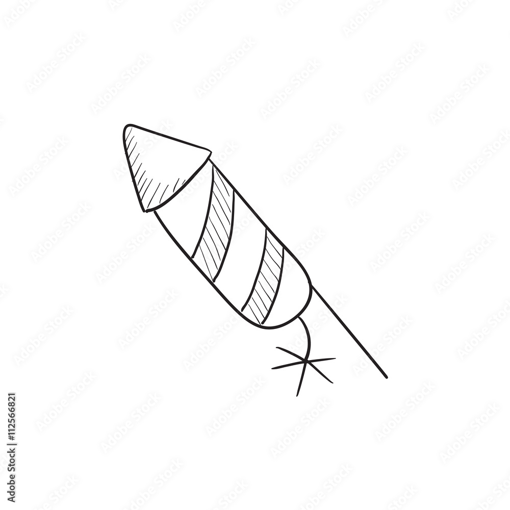 Firework sketch icon Firework sketch icon
