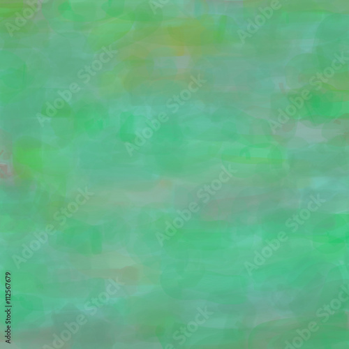 Watercolor background with brushstrokes in green colors. Series of Watercolor, Oil, Pastel and Inc Backgrounds.