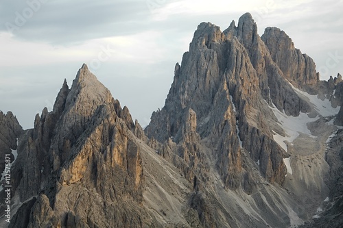 Slika na platnu Dolomites mountain cliffs