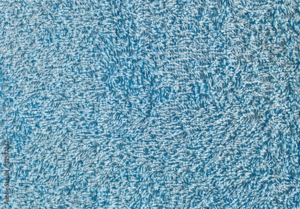 Detail of The Blue Bath Towel Texture Detail of The Blue Bath Towel Texture