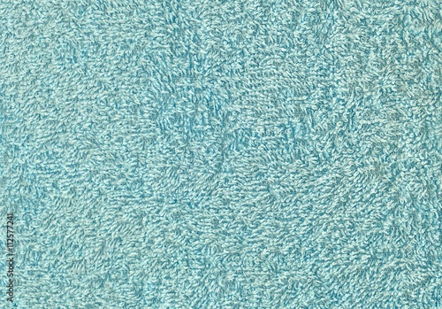 Detail of The Light Blue Bath Towel Texture