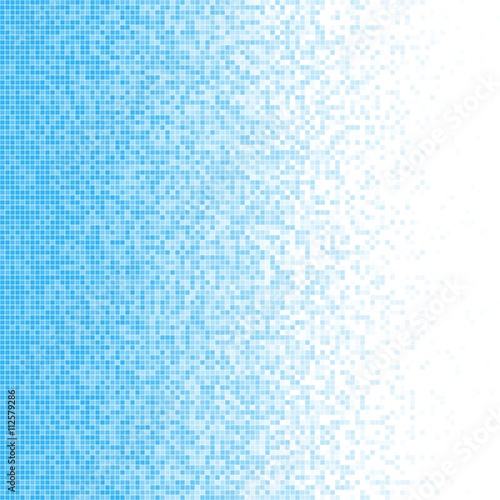 Blue Mosaic Tile Background #Vector Graphic