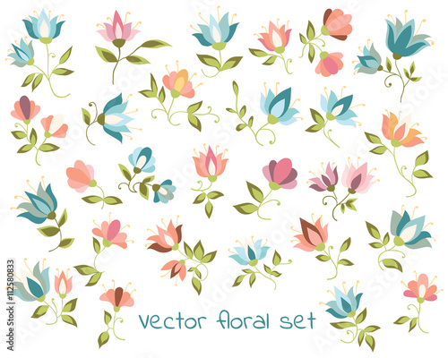 Vector floral collection © irleyn